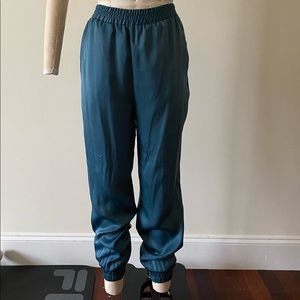 Zara Blue Harem Jogger with elastic bands